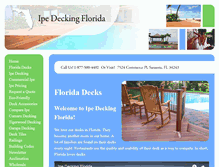 Tablet Screenshot of ipedeckingflorida.com